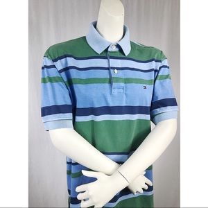 Tommy Hilfiger Striped Polo Short-sleeve Shirt